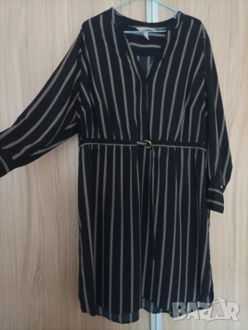 Асиметрична рокля тип риза , снимка 3 - Рокли - 53955678