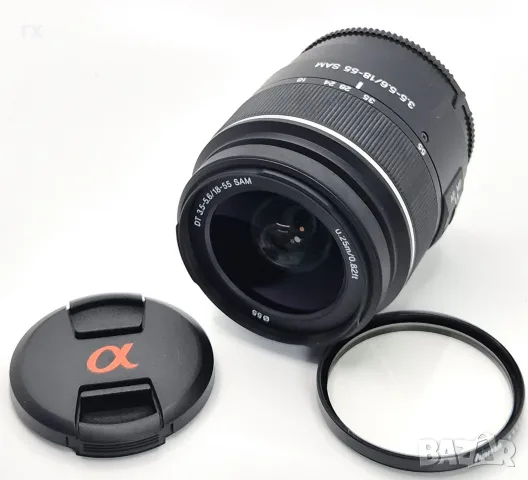  Sony 18-55mm SAM, Tamron 55-200mm Macro за Sony A-mount