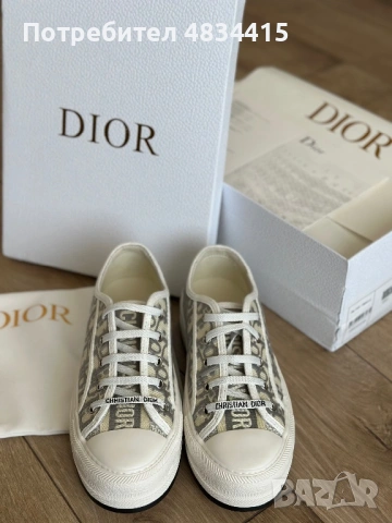 Обувки Dior /кецове размер 36, снимка 2 - Дамски ежедневни обувки - 54631307