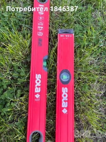 Нивели Sola Big Red x 3, снимка 4 - Други инструменти - 54428643