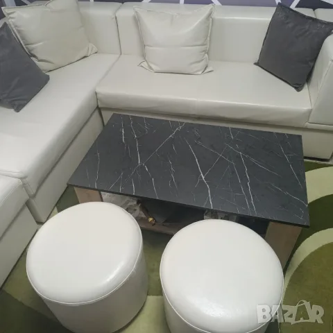 Ъглов диван за хол 