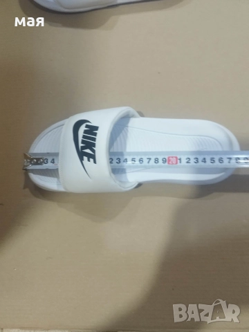 Nike-42 чехли бели, снимка 5 - Мъжки чехли - 55289641