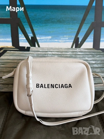 Оригинална Кожена Чанта Balenciaga , снимка 3 - Чанти - 55183364