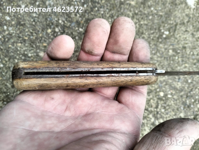 Старо джобно ножче, снимка 5 - Антикварни и старинни предмети - 54110148