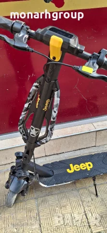 Електрическа тротинетка JEEP 2XE+ зарядно, снимка 2 - Друга електроника - 55315705