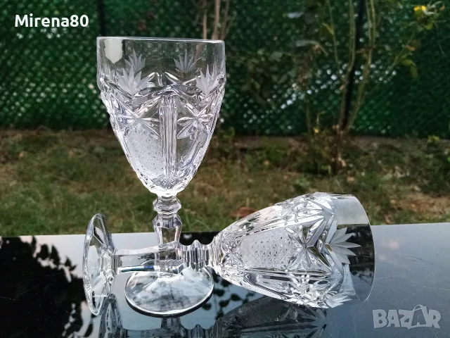 Кристален сервиз за вино НОВ - Югославия ! , снимка 7 - Сервизи - 55546931