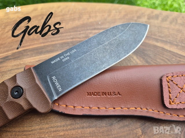 Нож ESEE USA Camp Lore PR4,Randall's Adventure,фултанг с кожена кания, снимка 6 - Ножове - 54752072