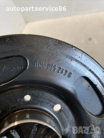Пулей на колянов вал за Audi A3 8P 2.0 TFSI (2010) двигател CCZ 06H105243G, снимка 2 - Части - 54671644