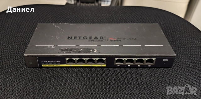 8 портови (4+4 PoE) суичове Netgear и TP-Link, снимка 8 - Суичове - 54315161