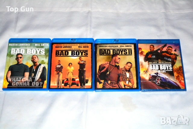 Блу Рей Лоши момчета Трилогия Blu Ray Bad Boys 1, 2, 3