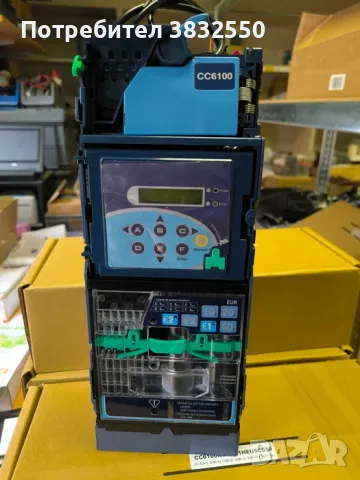 Монетници ICT CC6100 - нови, 12 месеца гаранция, фактура, снимка 3 - Вендинг машини - 55643630