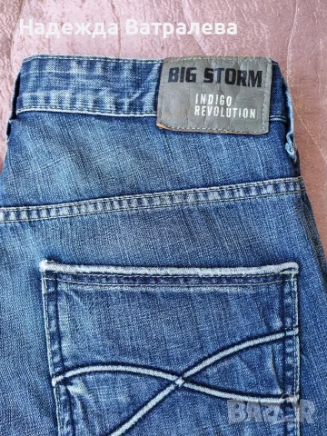 Мъжки къси дънки Big Storm, снимка 4 - Къси панталони - 55294219
