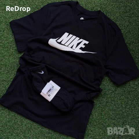 Мъжка NIKE тениска + БОНУС 3 чифта чорапи NIKE, Tommy Hilfiger тениски 1+1