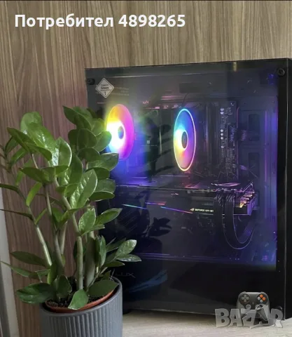 Геймърски компютър - Ryzen 5 3600 | GTX 1070 Asus Rog Strix | Gigabyte B550M | 512GB NVMe, снимка 2 - Геймърски - 55438287