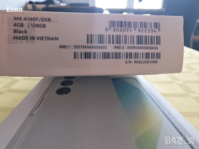 Смартфон SAMSUNG GALAXY A16 A165 BLACK 128 GB, RAM 4 GB, 50+5+2 MP, снимка 2 - Samsung - 55147113