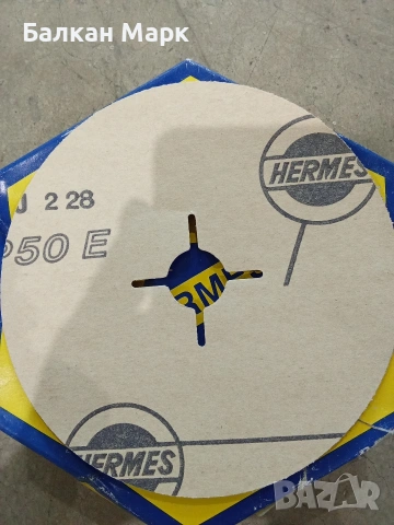 Шкурка на дискове HERMES BW/RB P50 (150 x 22 мм) на хартиена основа – 25 бр.

, снимка 2 - Ъглошлайфи - 54996738