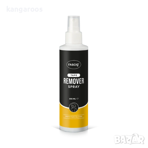 Спрей за Премахване на Кинезио Тейп FASCIQ Tape Remover – 200ml, Безболезнено Отлепяне