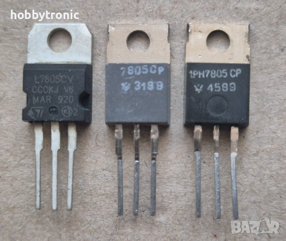 Стабилизатор на напрежение 7805, 1РН7805СР, L7805