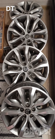 Оригинални джанти за Ситроен Ц5 Citroen C5, снимка 7 - Гуми и джанти - 54585328