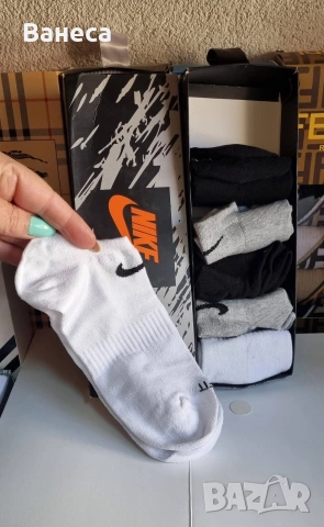 Спортни чорапи nike, adidas и др., снимка 3 - Дамски чорапи - 55103538