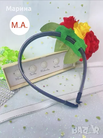 Китка за глава, вариант 35, снимка 6 - Аксесоари за коса - 55690340