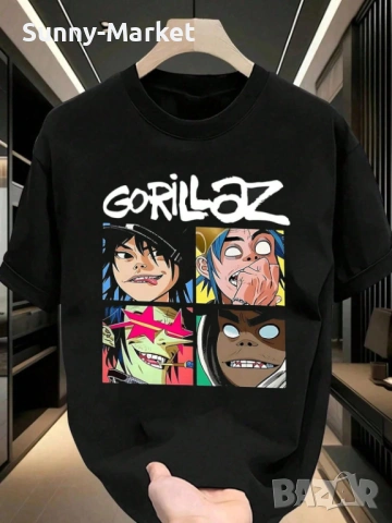 Тениски Gorillaz , мъжки детски и дамски модели и размери , снимка 2 - Тениски - 54488759