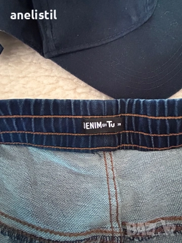 👖 Нов мъжки спортен панталон Denim by TU – Размер 38 – 🎁 Подарък шапка TU, снимка 2 - Панталони - 55257891