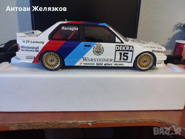 BMW e30 DTM 1:12, снимка 6 - Други - 54629825