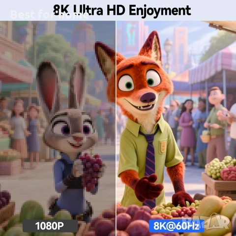 KVM превключвател 3 монитора 2 компютъра 8K@60Hz, KVM превключвател за три монитора за работа , снимка 6 - Монитори - 54972947