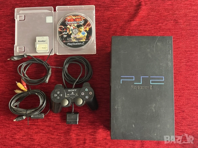 PlayStation 2 + Tekken 5, снимка 3 - PlayStation конзоли - 55309459