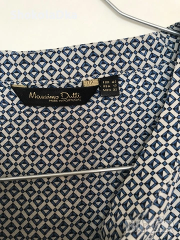 Риза Massimo Dutti 100 % коприна, снимка 2 - Ризи - 55264593