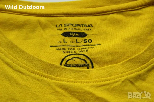 LA SPORTIVA - мъжка спортна тениска, размер 50 (L), снимка 3 - Спортни дрехи, екипи - 55397643