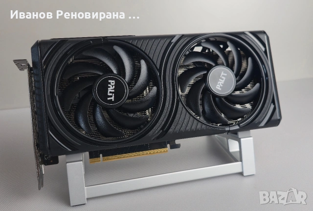 Видео Карта Palit Dual RTX 5060, 8GB GDDR7 Nvidia, снимка 2 - Видеокарти - 54715434