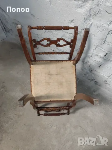 Чифт Трапезни столове арт Деко, снимка 2 - Столове - 55471187