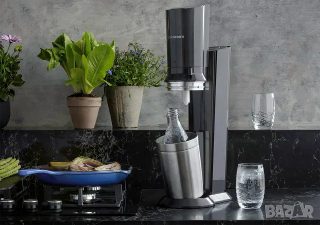 уред за газиране на вода SodaStream Crystal 3.0, снимка 7 - Кухненски роботи - 55348653