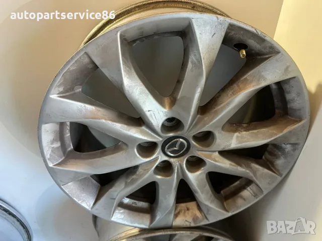 Алуминиева джанта 7x18 инча OEM за Mazda 3 2.2D (2015) 9965-33-7080, снимка 2 - Части - 55589131