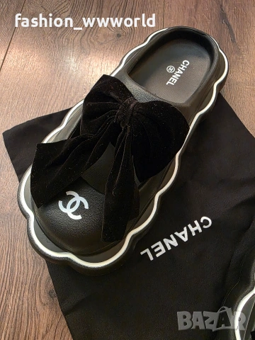 чехли Chanel реплика 37-38, снимка 2 - Чехли - 55179702