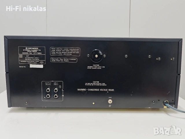 стерео касетъчен дек ретро Hi-Fi PIONEER CT-F950, снимка 8 - Декове - 54571639