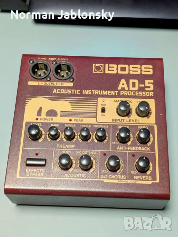 Boss AD-5 Acoustic Instrument Processor