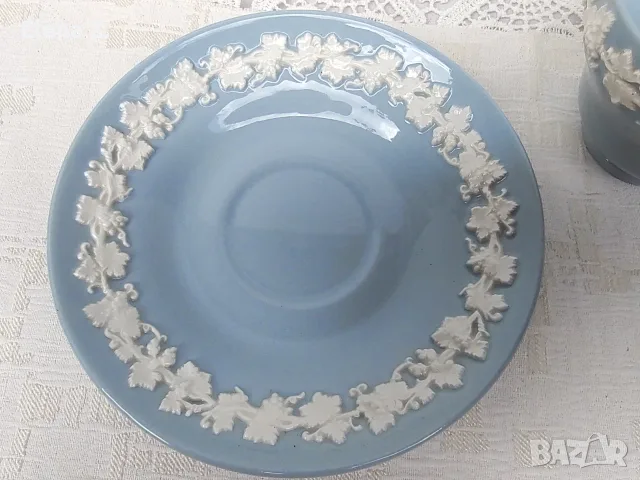 Wedgwood Embossed Queensware - прекрасни винтидж керамични предложения, снимка 8 - Други - 55508818