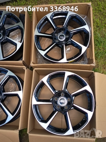 Комплект Нови Джанти Ауди Audi 18" 5x112 A3 A4 A6 A8 Q3 Q5 5х112, снимка 4 - Гуми и джанти - 54801025