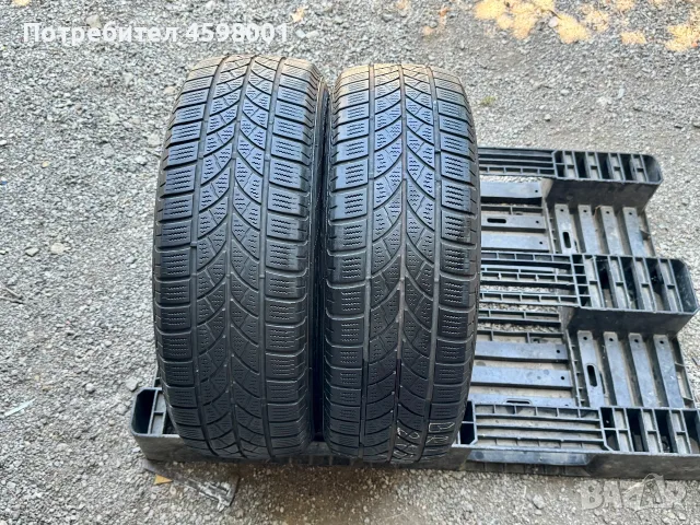 2бр.ЗИМНИ ГУМИ Bridgestone 215/65/16C DOT1524 за бус Sprinter,Crafter,Transit,Iveco, снимка 2 - Гуми и джанти - 55663346