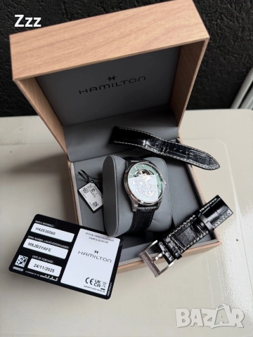 Мъжки часовник Hamilton H42535560 40мм, снимка 5 - Мъжки - 55003692