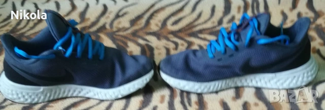 NIKE/НАЙК Revolution Оригинални Тъмносини Маратонки-Обувки за спорт или работа, снимка 3 - Спортни обувки - 54890797