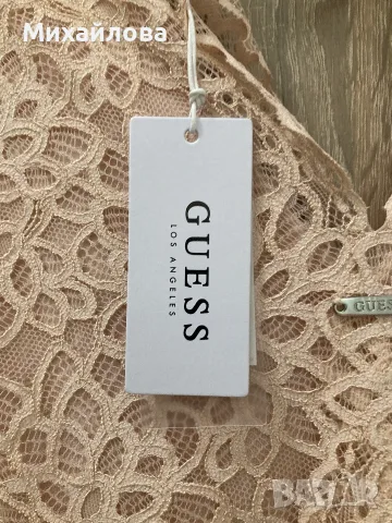 Дантелено боди на Guess, ново с етикет, снимка 6 - Корсети, бюстиета, топове - 55575823