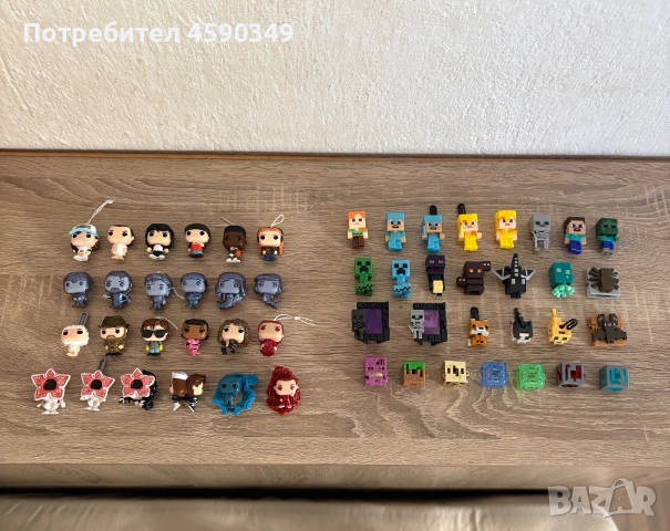 Minecraft/Stranger Things Kinder Joy - Цели колекции
