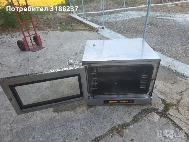Конвектомат Tecnoeka, може и монофазен, снимка 3 - Обзавеждане за заведение - 55400930