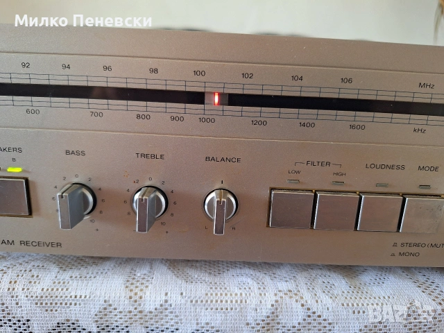 WEGA R355SH HIFI VINTAGE STEREO RECEIVAR.MADE IN JAPAN FOR WEST GERMANY., снимка 3 - Ресийвъри, усилватели, смесителни пултове - 54657897