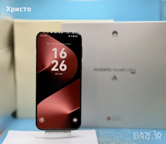 ГАРАНЦИОНЕН!!! Huawei Pura 80 Ultra, 512GB, 16GB RAM, Golden Black, снимка 2 - Huawei - 55645299