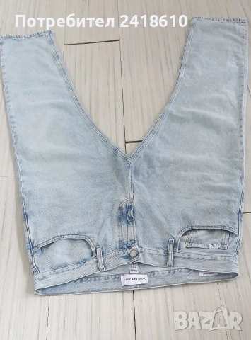 Calvin Klein Jeans Straight Fit Mens Size 34/30 ОРИГИНАЛ! Мъжки Дънки!, снимка 5 - Дънки - 54220506